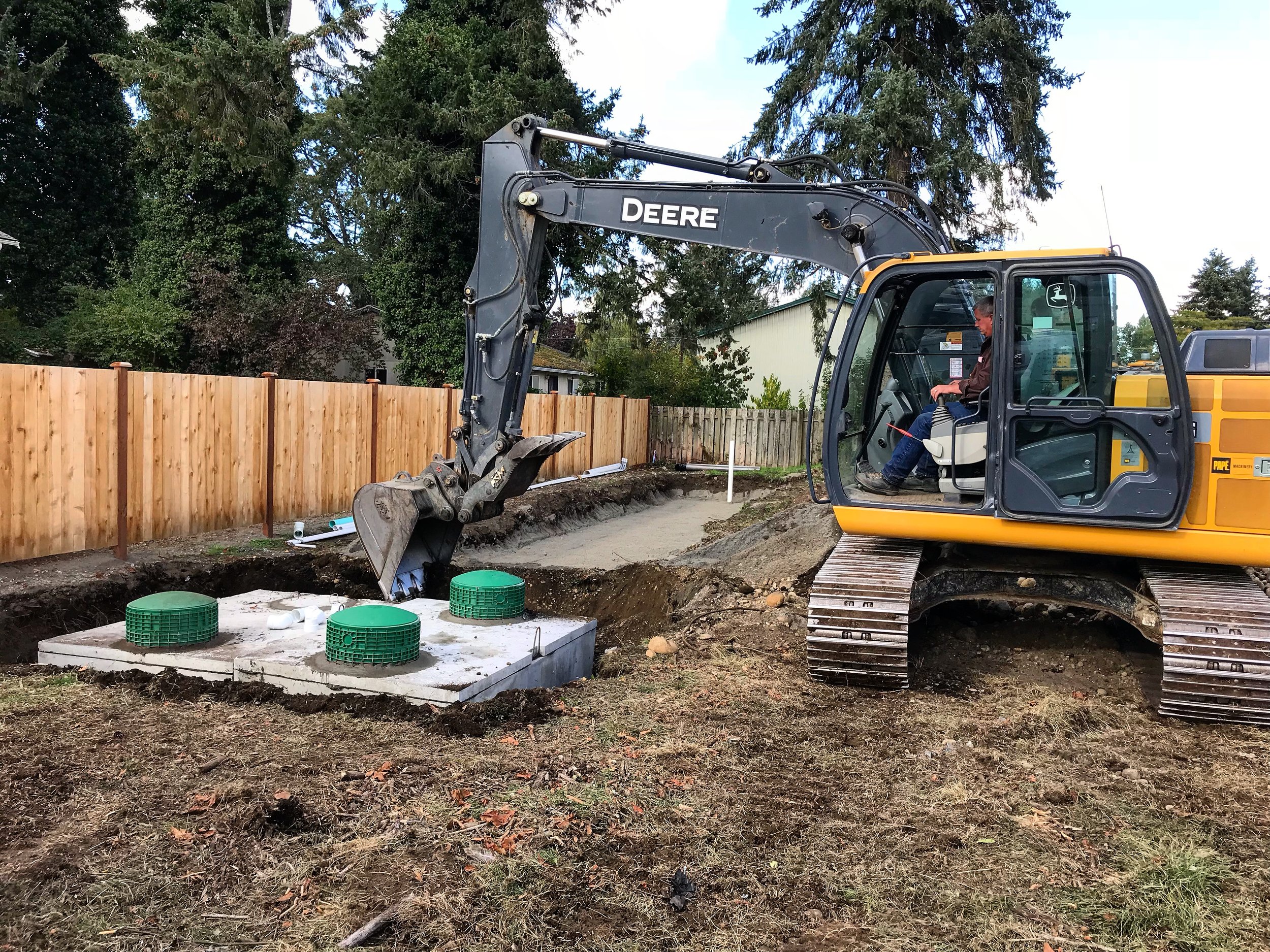 Spanaway Septic System Install