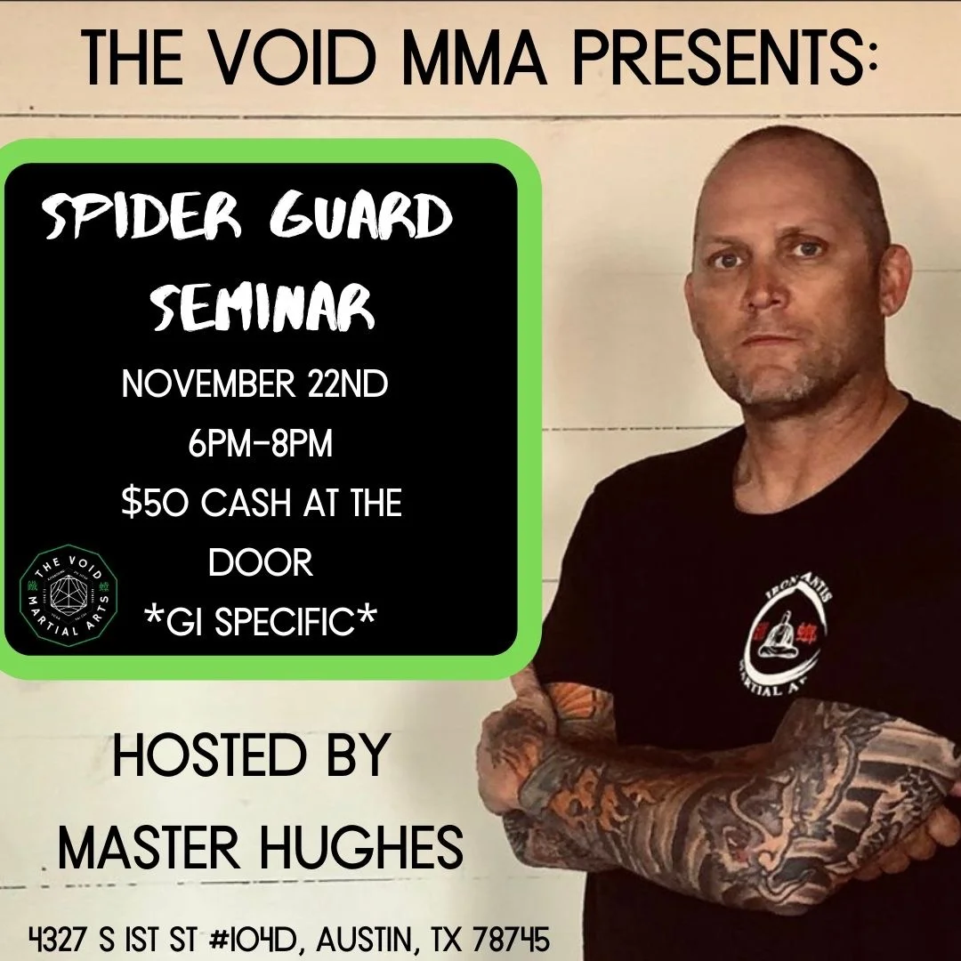Spider Guard Seminar with Sifu Hughes