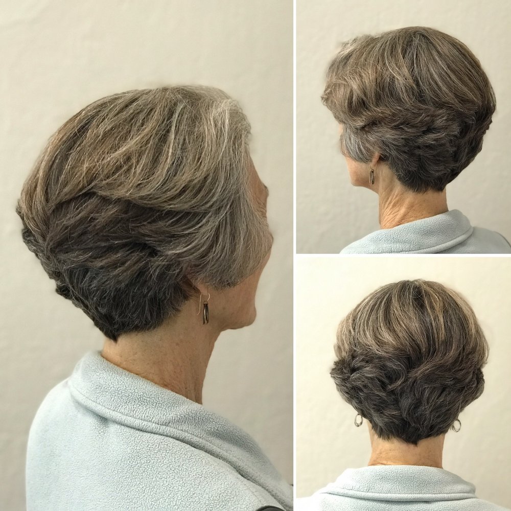 best haircuts for grey hair — The Organic Stylist - Hair & Beauty Blog