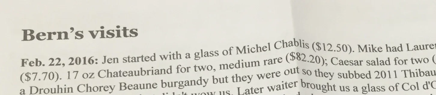 No surprise, Dad's weird