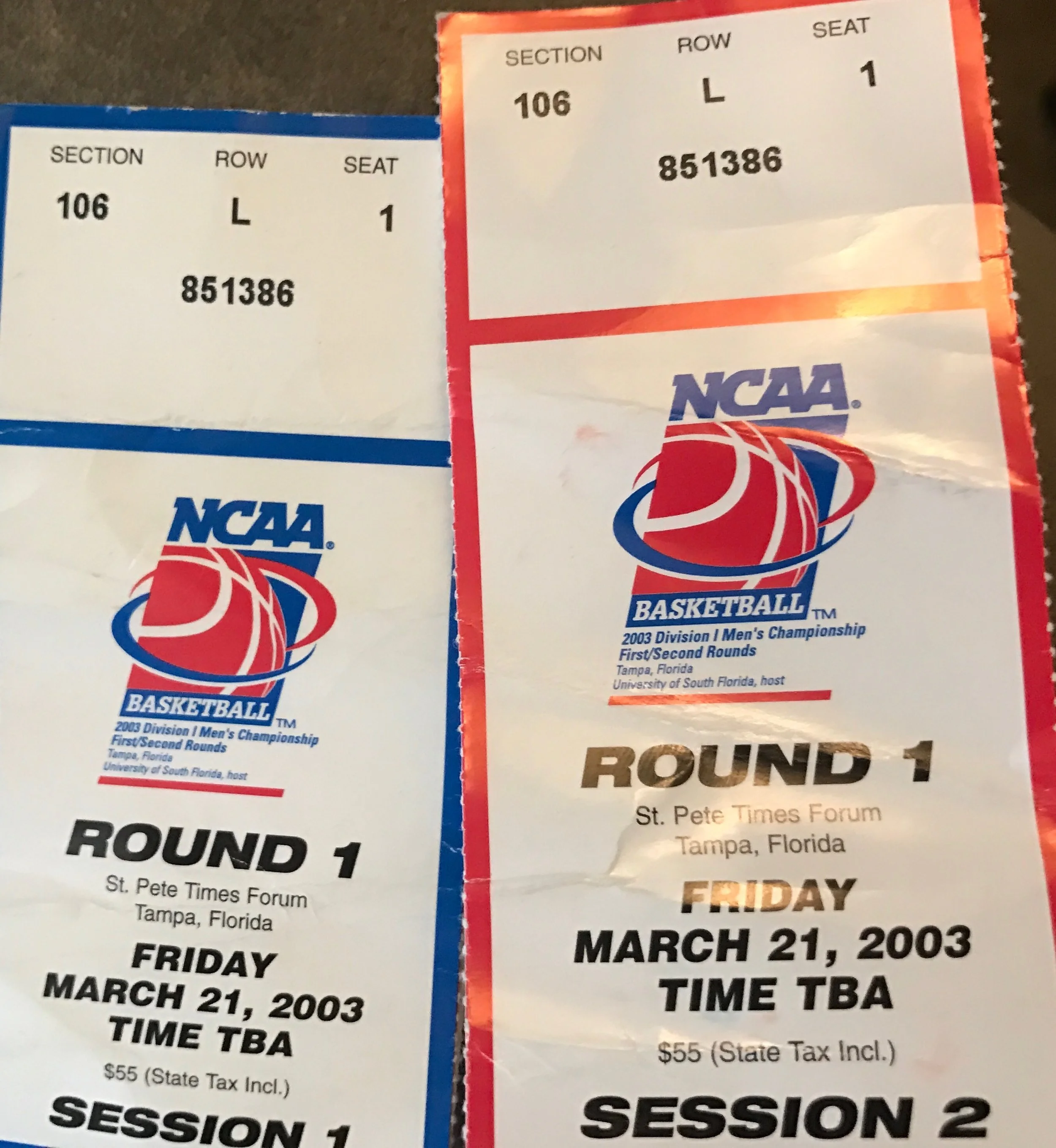 Stories I tell, a familiar face at the NCAA tourney