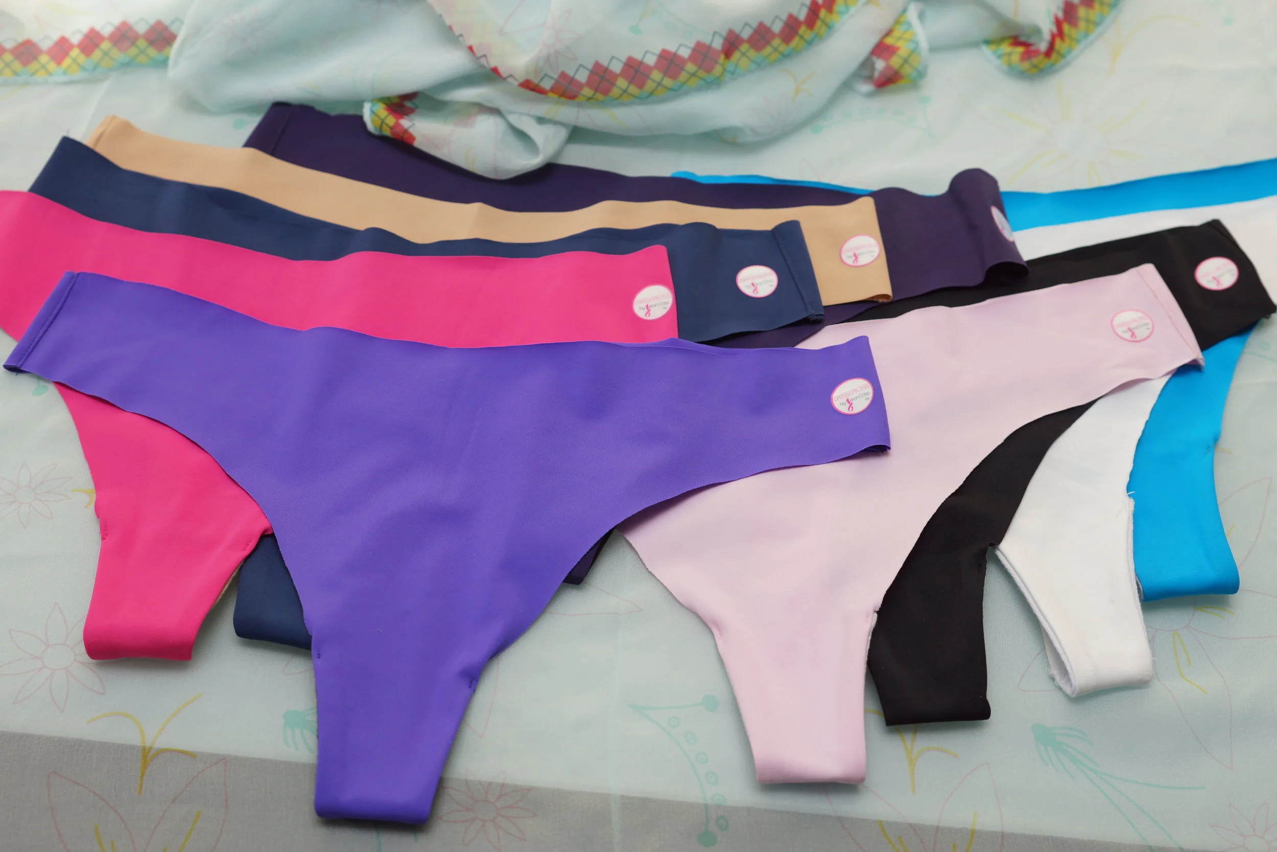 Violet Thongs - 10 colors!