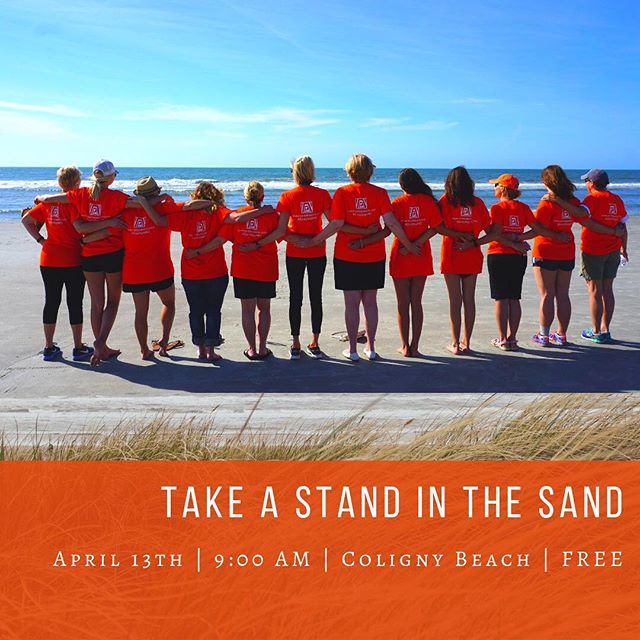 JOIN US ON SATURDAY, APRIL 13TH, at 9:00AM in bringing awareness to sexual assault and domestic violence and giving hope to the survivors in our community ----------
Join the campaign to end violence against women by walking a mile down #ColignyBeach