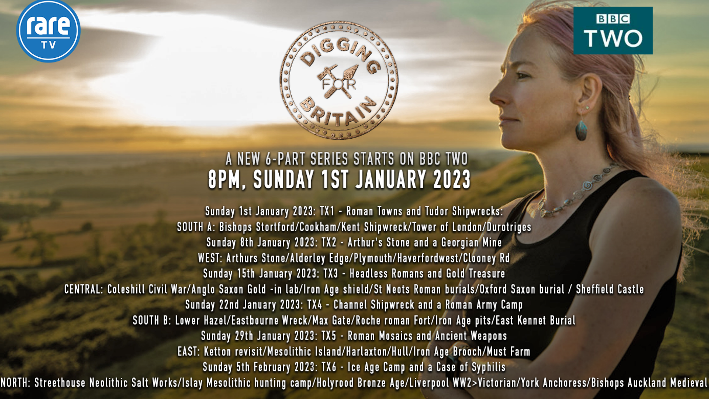 Drone footage Digging for Britain on BBC2" "Aerial shot Digging for Britain TV programme" "BBC2's Digging for Britain captured from above" "Drone footage showcasing Digging for Britain on BBC2" "View the historion on Digging for Britain excavatation