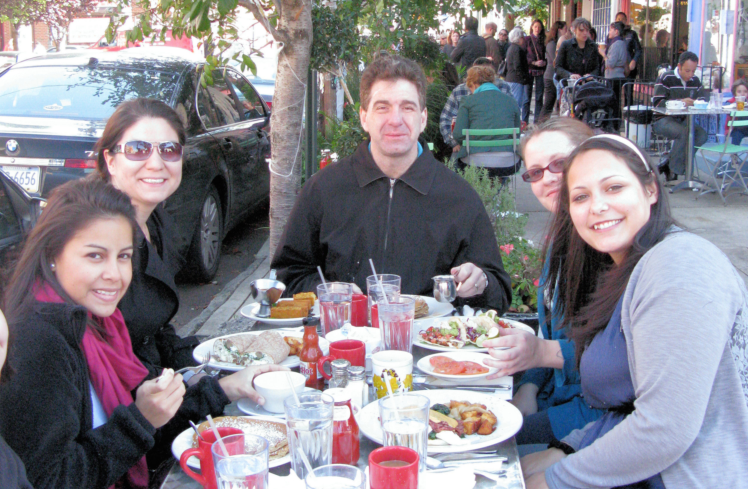 Group breakfast in Philadelphia