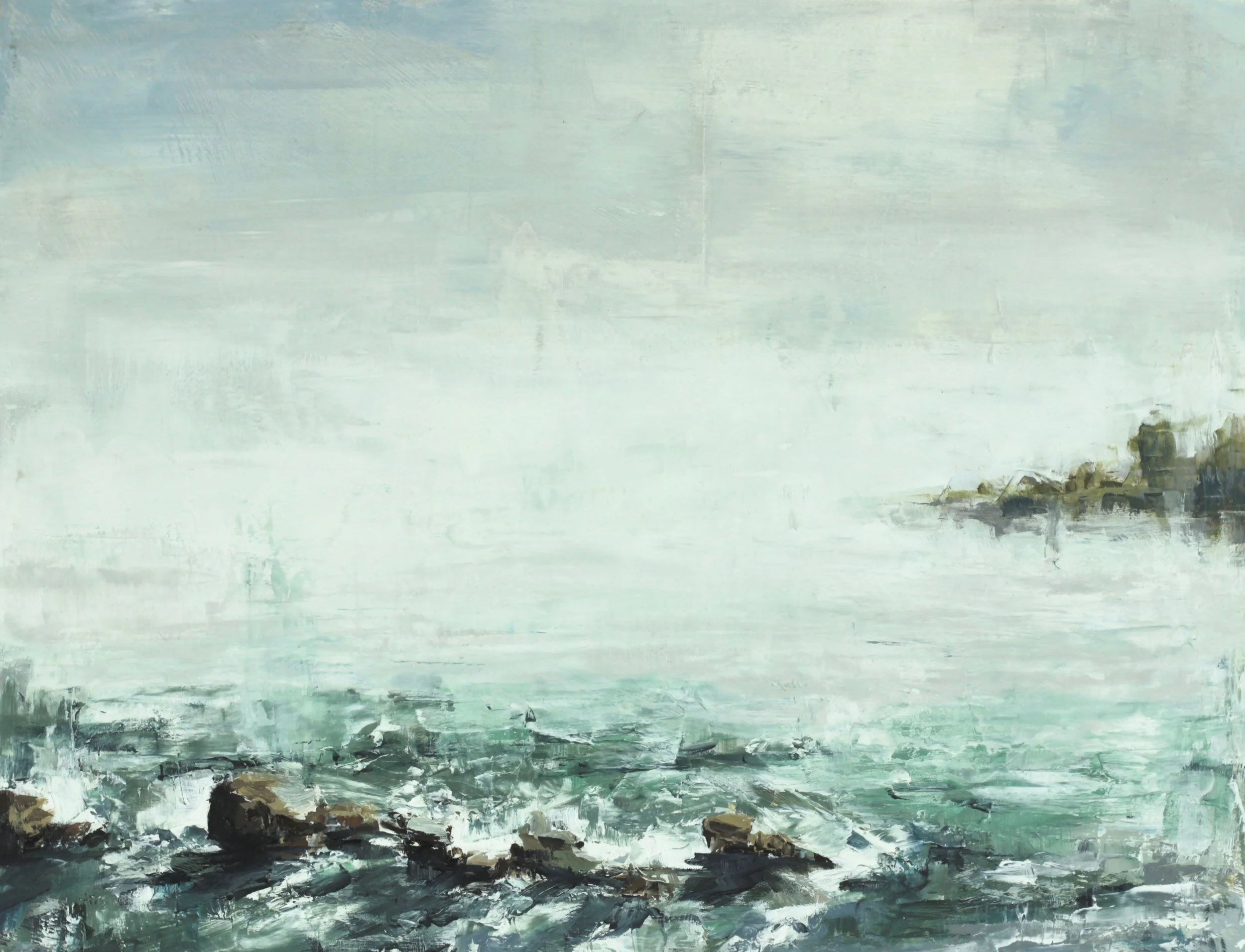 like a pleasant amnesia 11"x14" oil on panel
