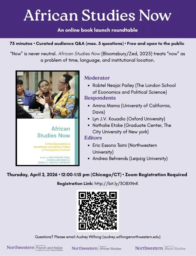 African Studies Now: Critical Approaches to Racialization and Identity Politics in Francophone Contexts