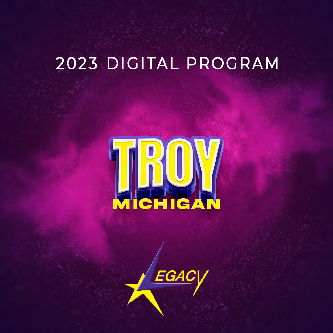 Detroit/Troy, MI 2023 Digital Program — Legacy Dance Championships