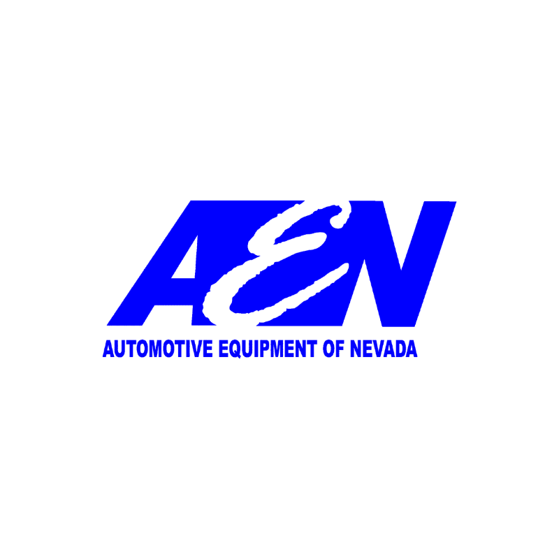 bright blue Automotive Equipment of Nevada logo
