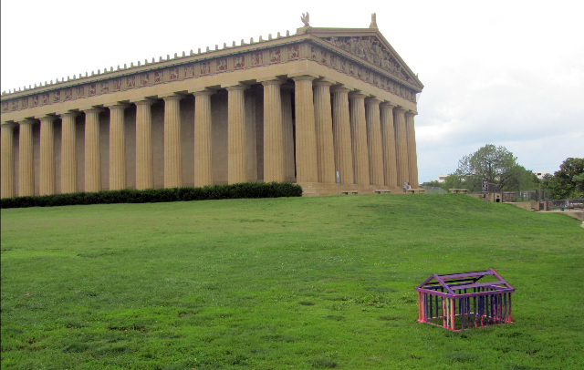Mini Parthenon with Parthenon.jpg