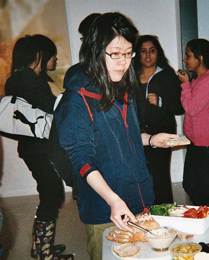 Eating Bread at the Social Justice High School Bushwick Campus NY.jpg