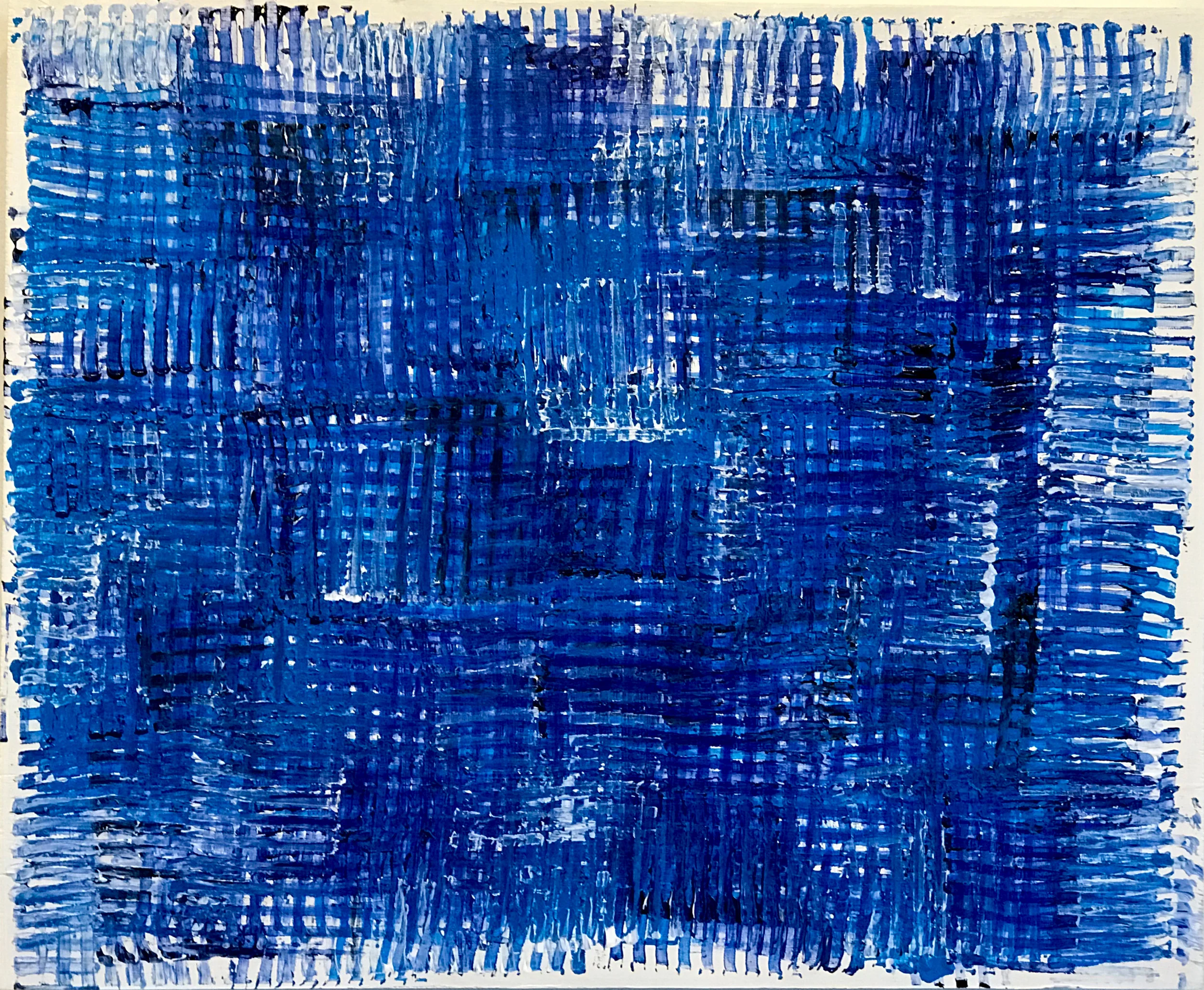 Lazuli, mixed media.