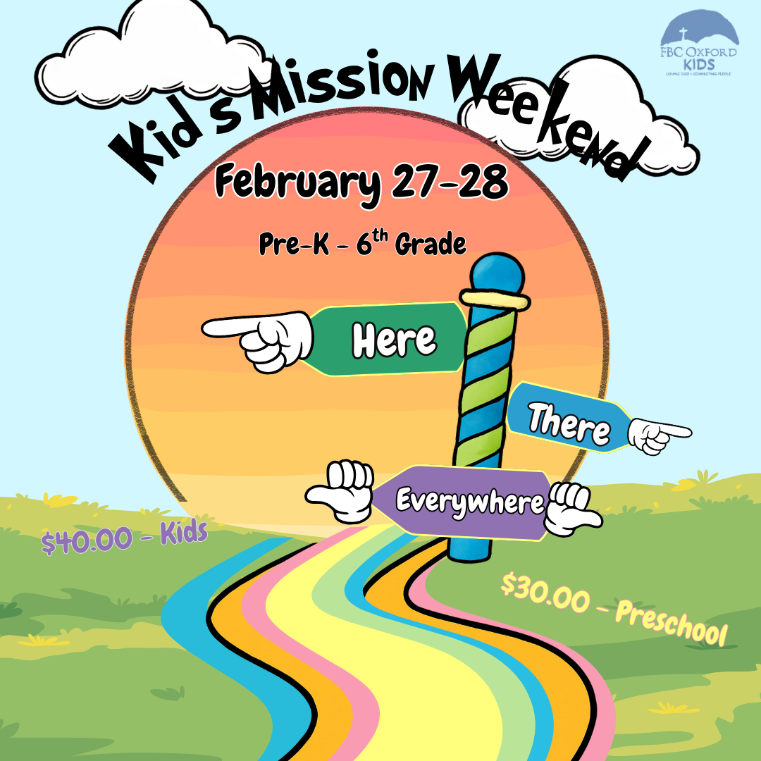 Kids Mission Weekend