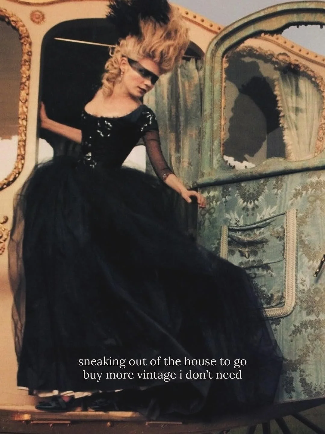 Witchy broad starter pack, aka our saves from the week. 

In order of appearance: 
🏰@unearthedgoodsco 
🦉Early 20th century owl fan via @archaeologyart 
🧪@aweinspired 
🦪@cristina_coral 
📸Anne Hathaway for Interview Magazine, 2011
✋🏻Door knocker 
