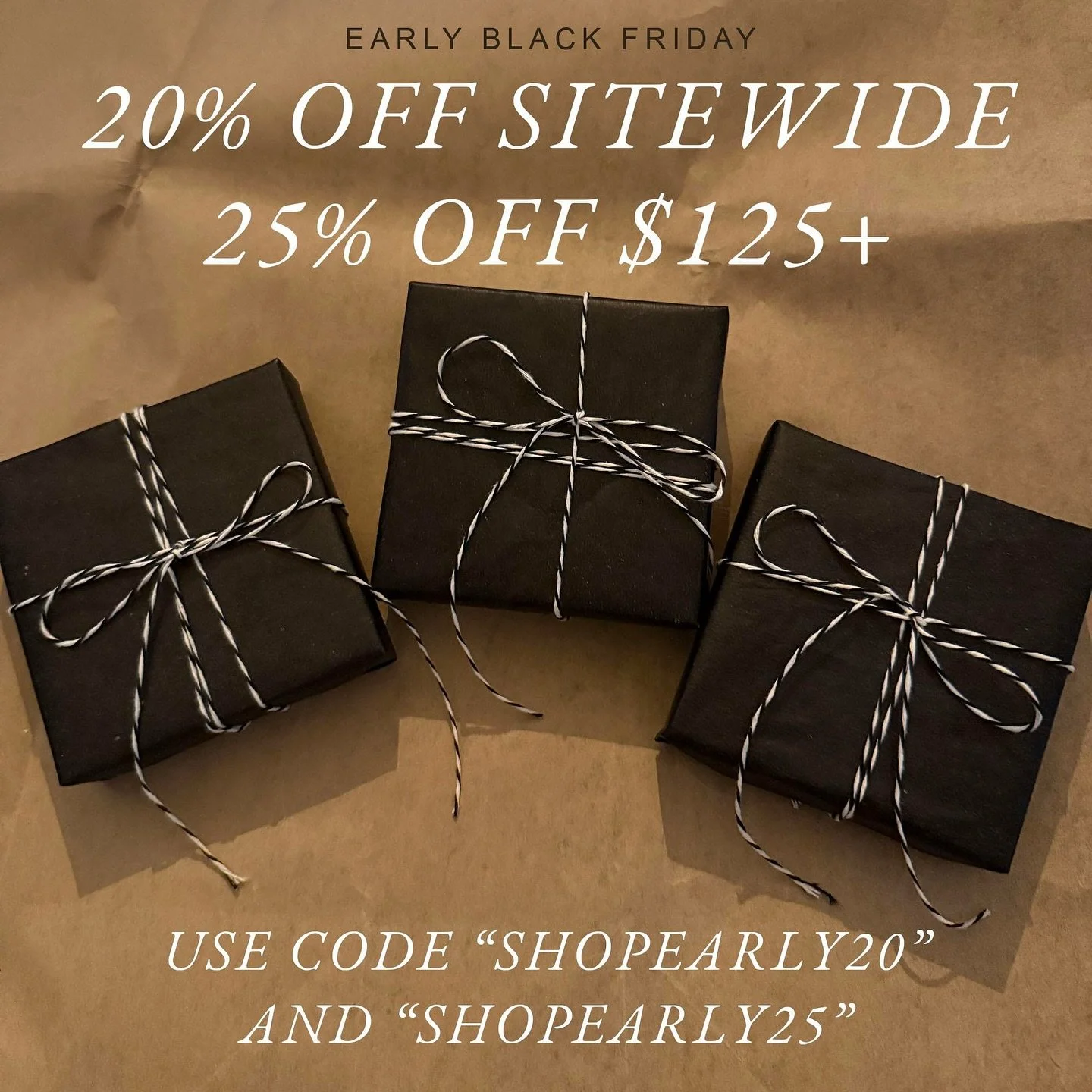 This weekend only: we&rsquo;re giving you a chance to shop with intention and without stress this season. Shop early and get first dibs on 25% off sitewide, including one-of-a-kind vintage pieces like holiday-ready evening bags, 1960s table lighters 