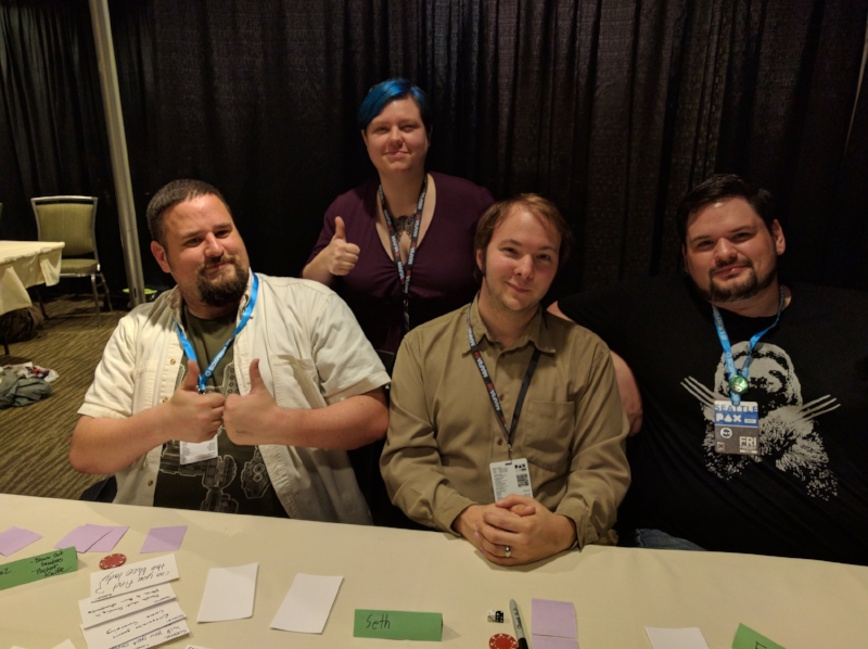 Our brave playtesters!