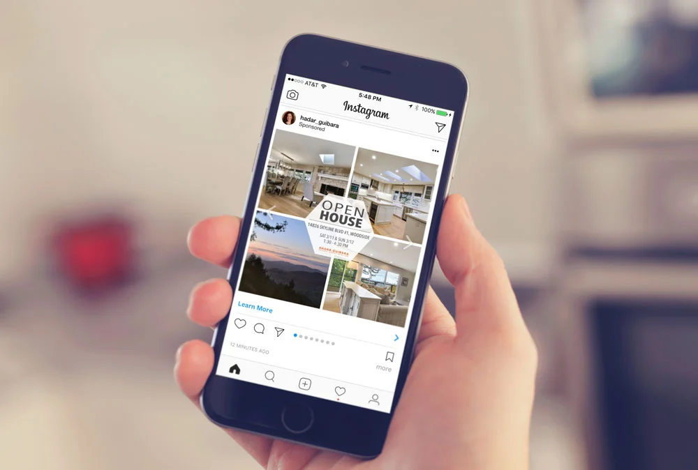 SOCIAL MEDIA AD CAMPAIGN ANNOUNCING OPEN HOUSE