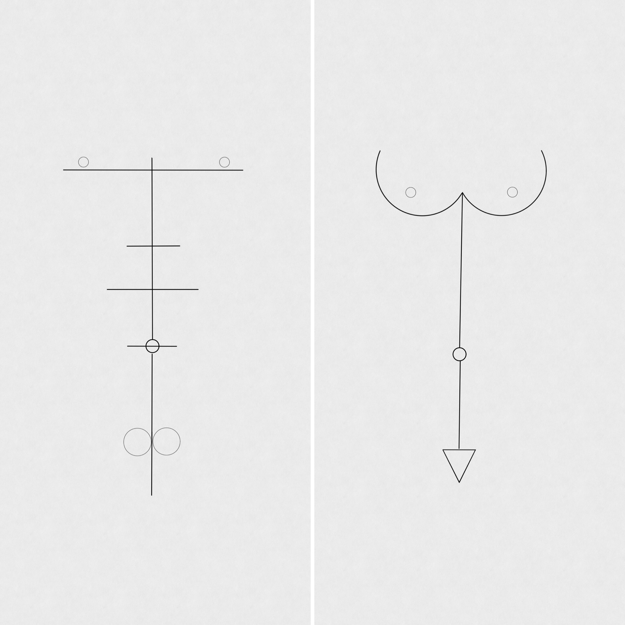 Man. Woman. Geometry in Nature.