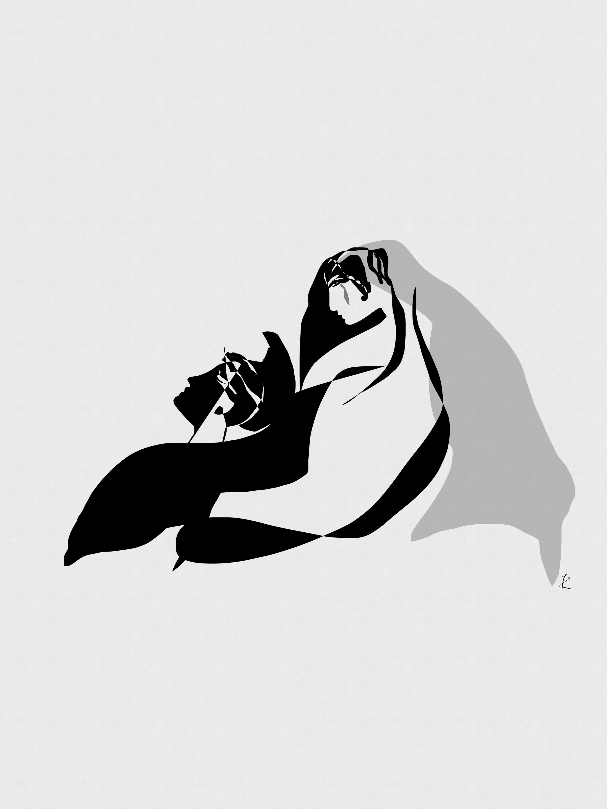 The death of a hero. Ancient Greece.