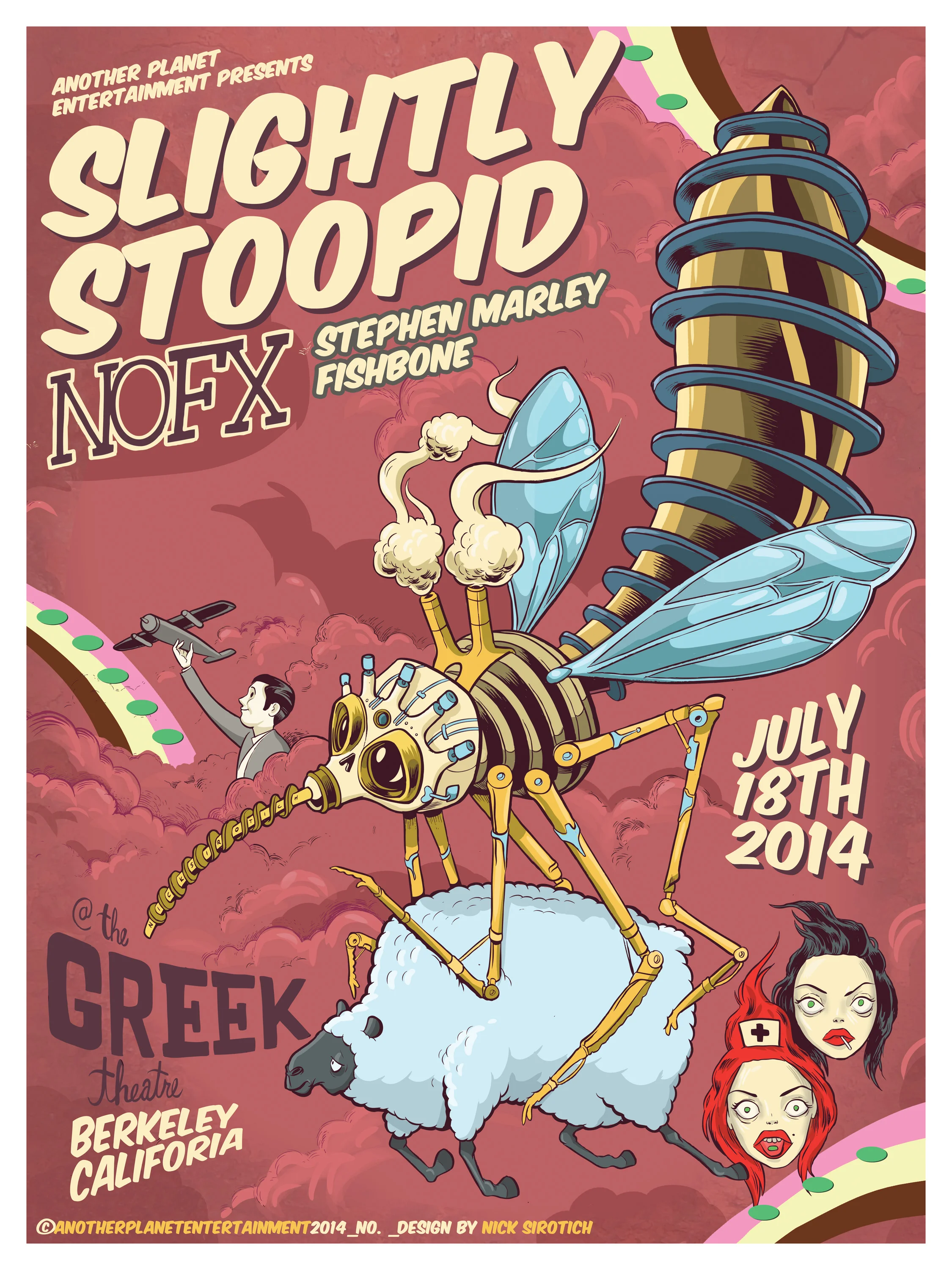 Slightly Stoopid/ NOFX , Greek Theatre, 2014
