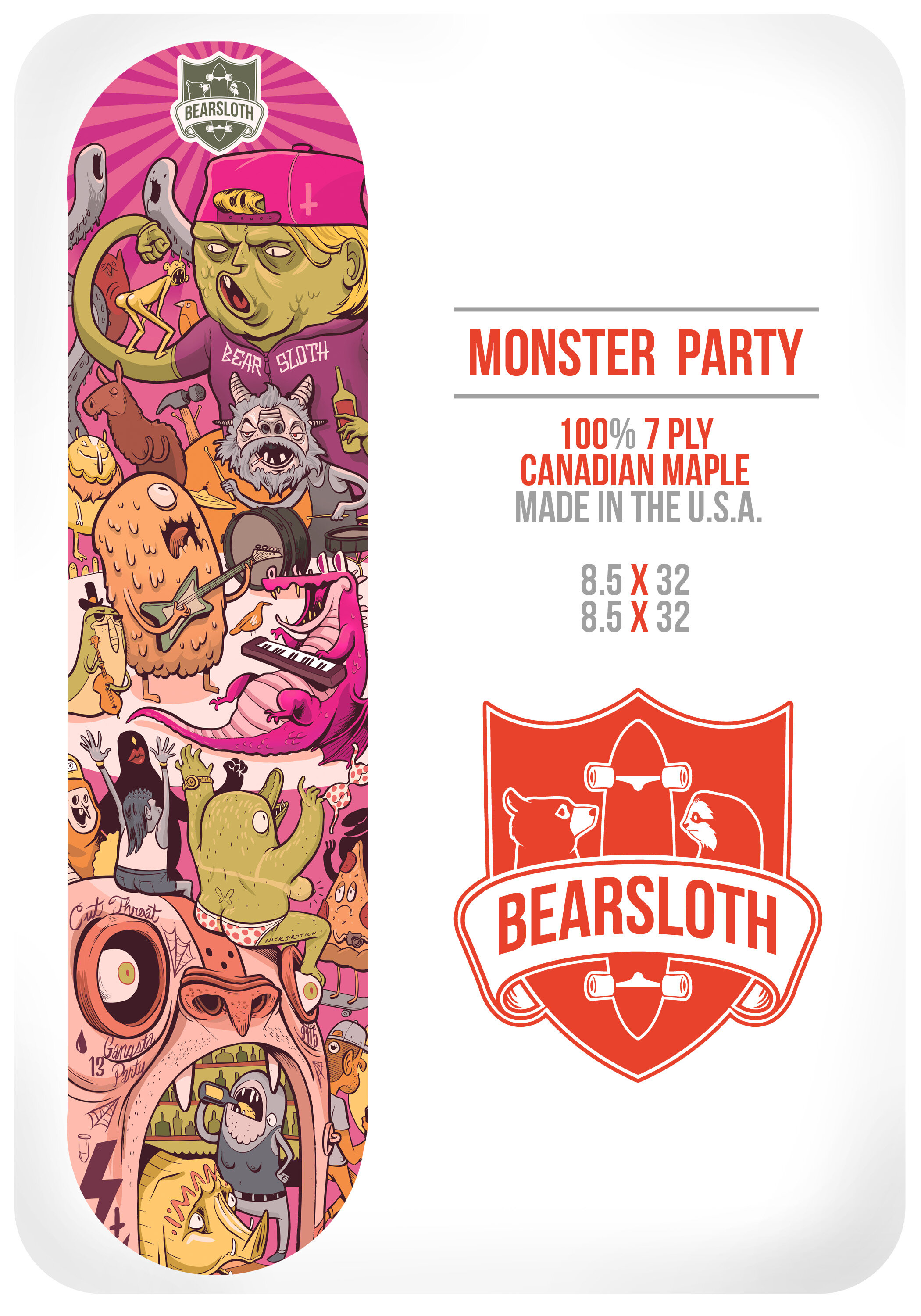 Bearsloth Monster Party Promo.jpg