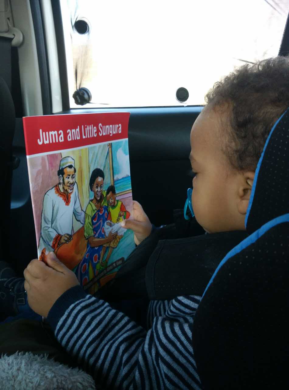 fan reading Juma and Little Sungura