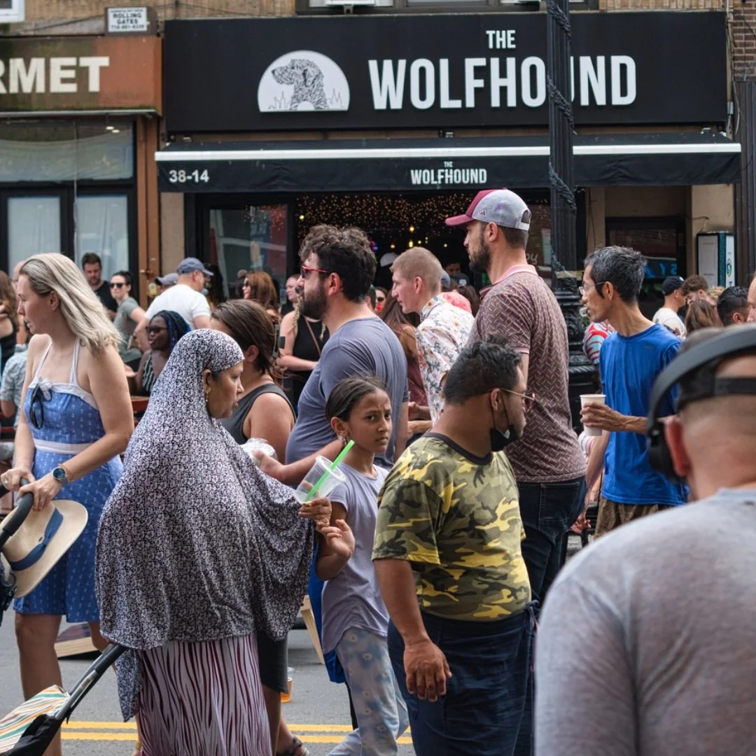 We're taking over the block for our 5th annual LABOR DAY BLOCK PARTY &mdash; Monday 9/7, 11am - 6pm &mdash; w/ special guest ALT SIDE PARKING playing covers for the after party.

We're outside on the street with DJs, food vendors, and a local makers 