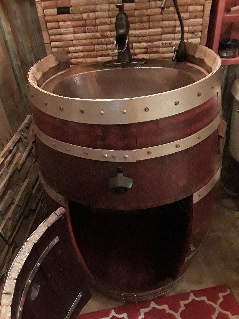 Gallery Pgh Custom Wine Barrels Co, Whiskey Barrel Bathtub