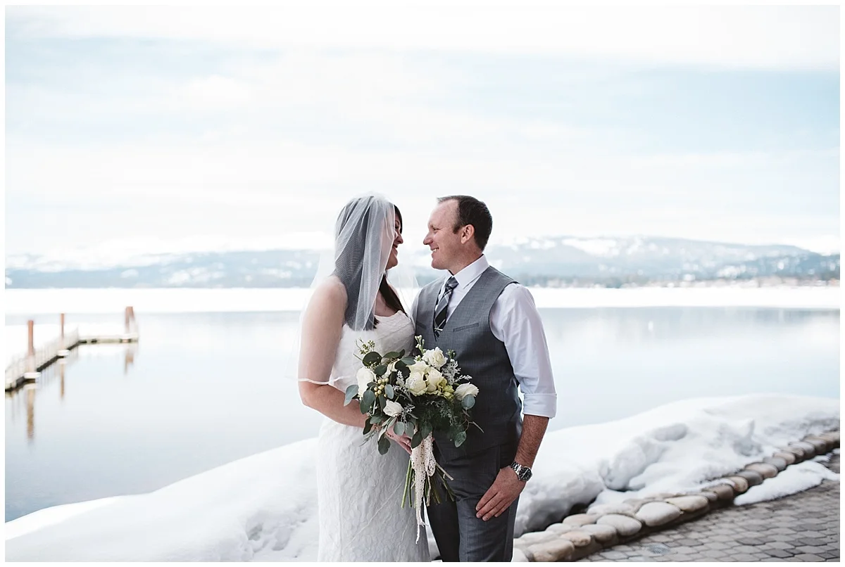 Intimate McCall, Idaho Wedding at the Shore Lodge