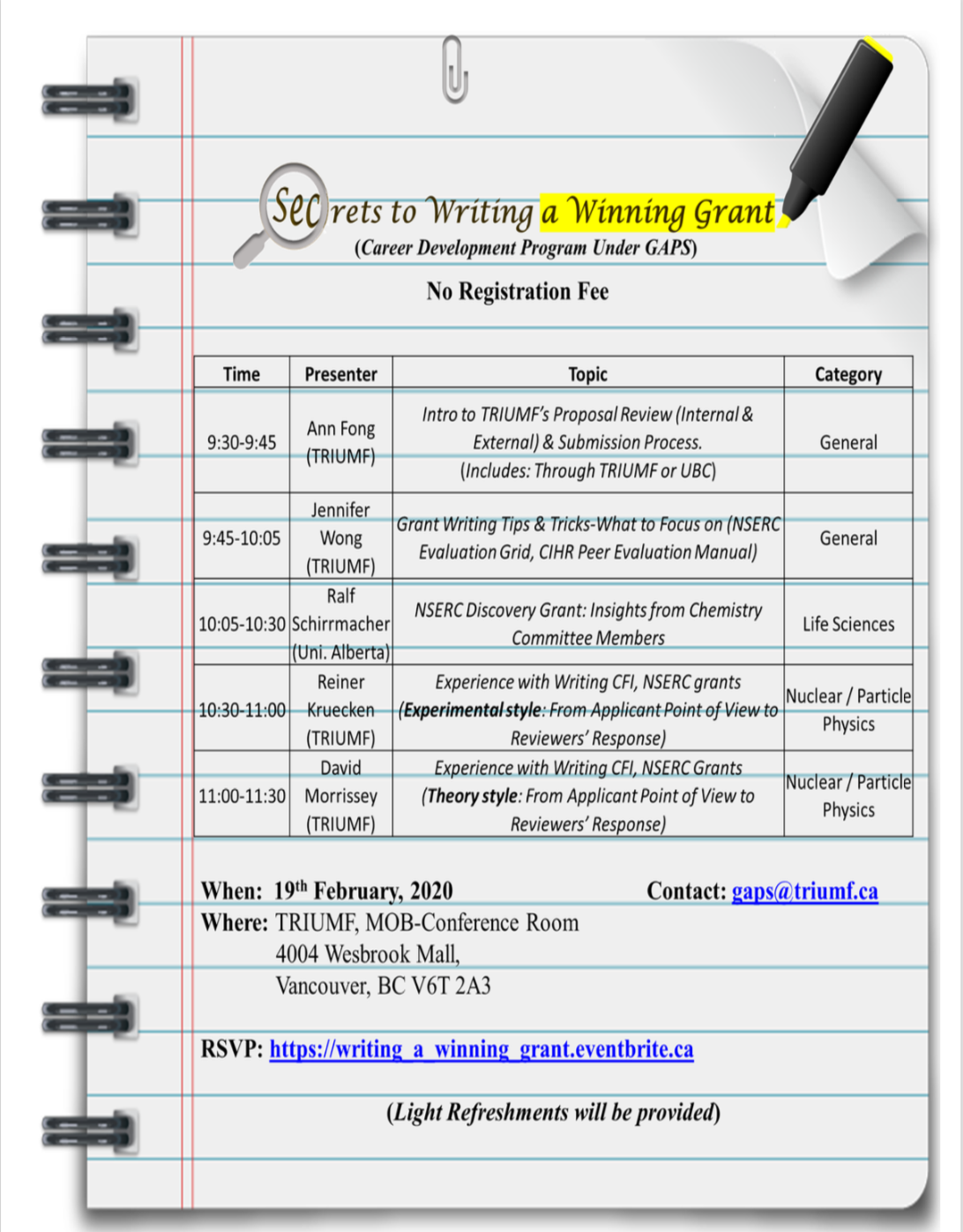 Secrets to Writing a Winning Grant
