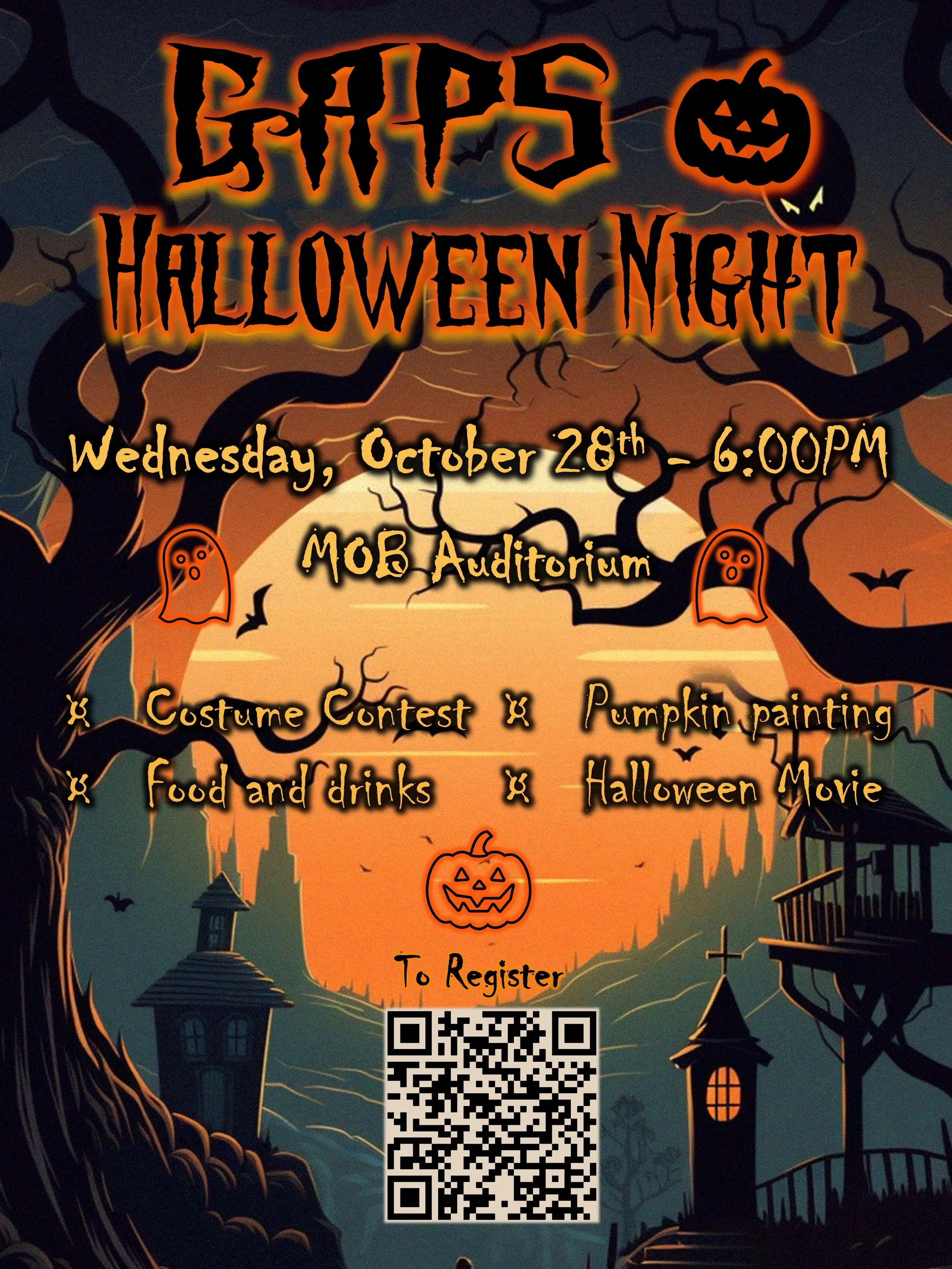 GAPS Halloween night