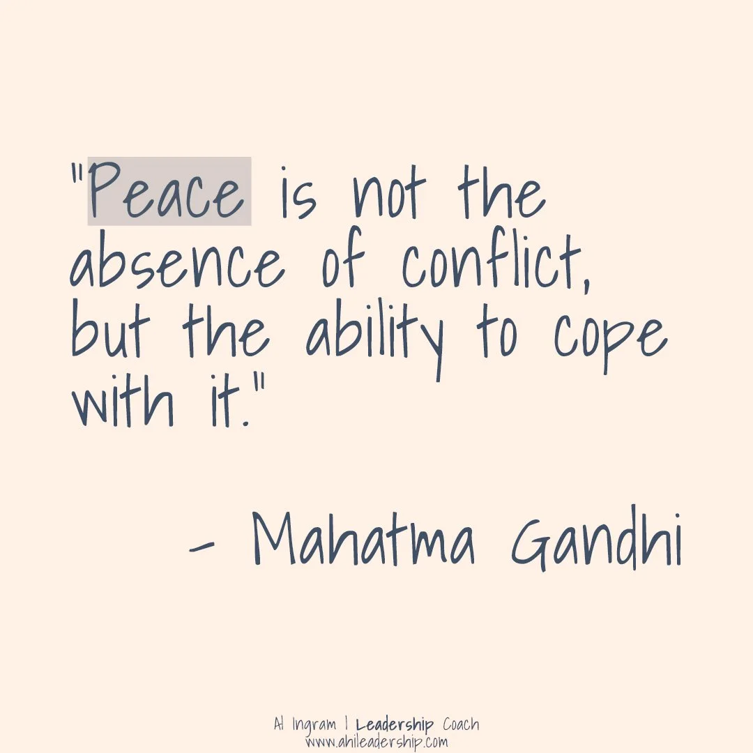 Finding peace with a difficult leader