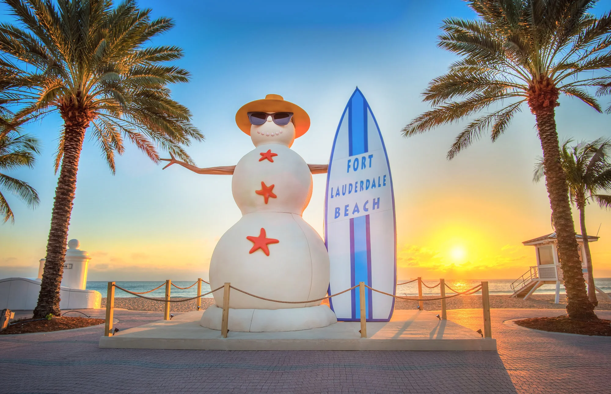Christmas on Las Olas and Fort Lauderdale Beach