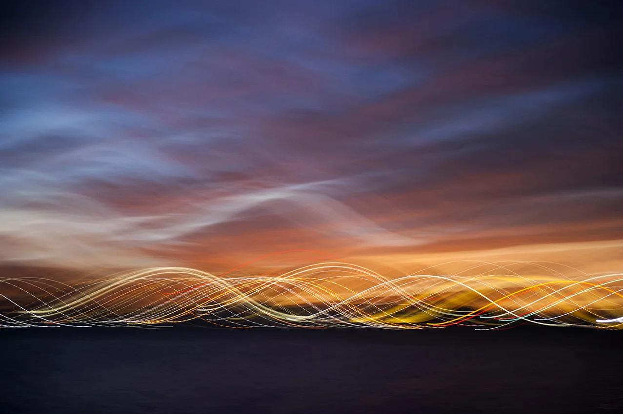 City Lights after sunset