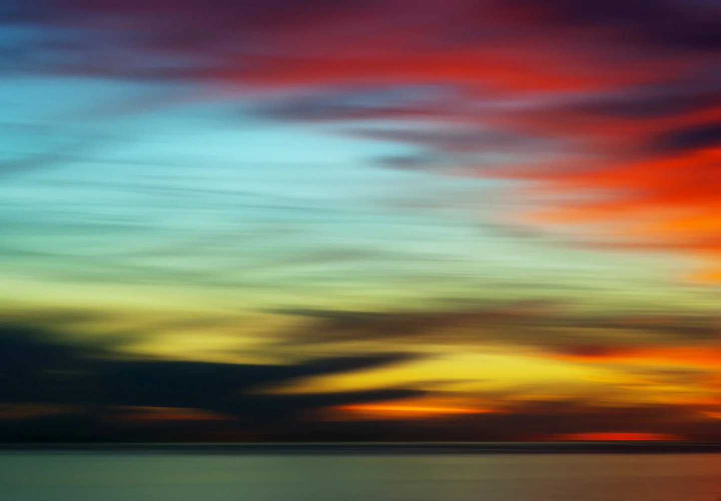 Stunning sunset in Santa Barbara