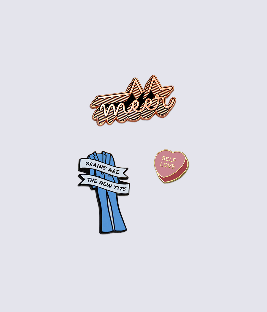 Meer Pins (set of 3)