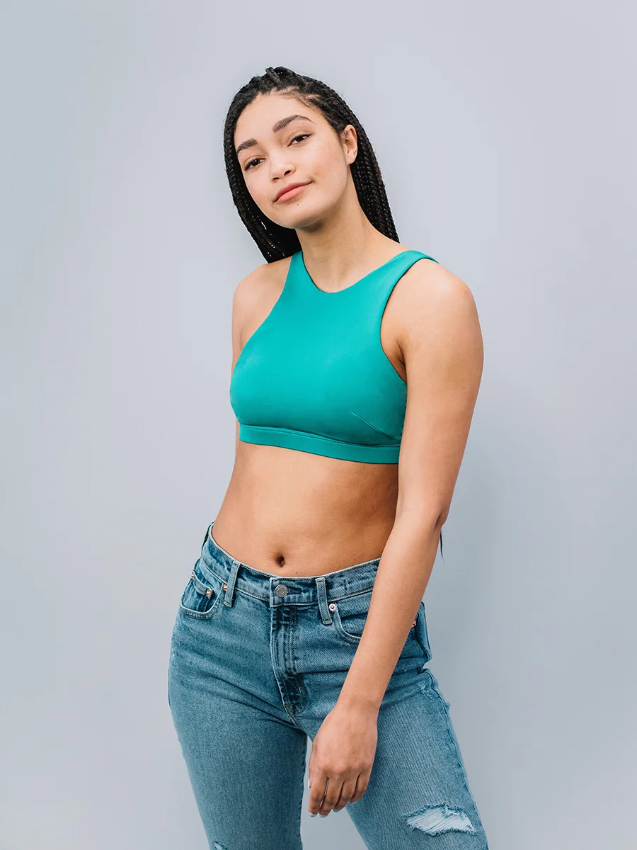 Meer Bra - Keep It Teal (High Cut)