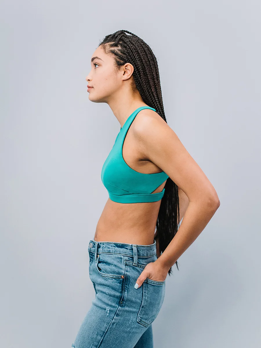 Meer Bra - Keep It Teal (High Cut)
