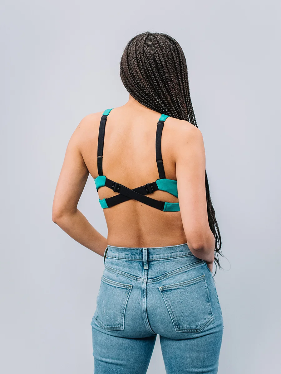 Meer Bra - Keep It Teal (High Cut)