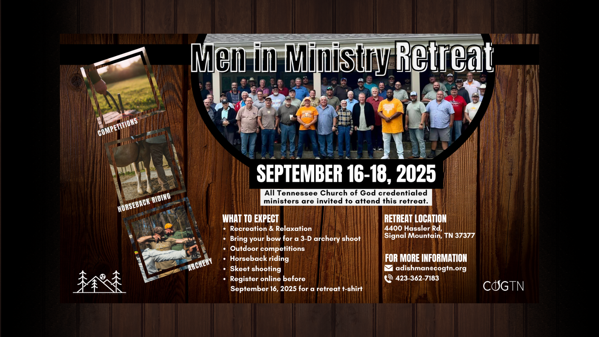 Men in Ministry Retreat
