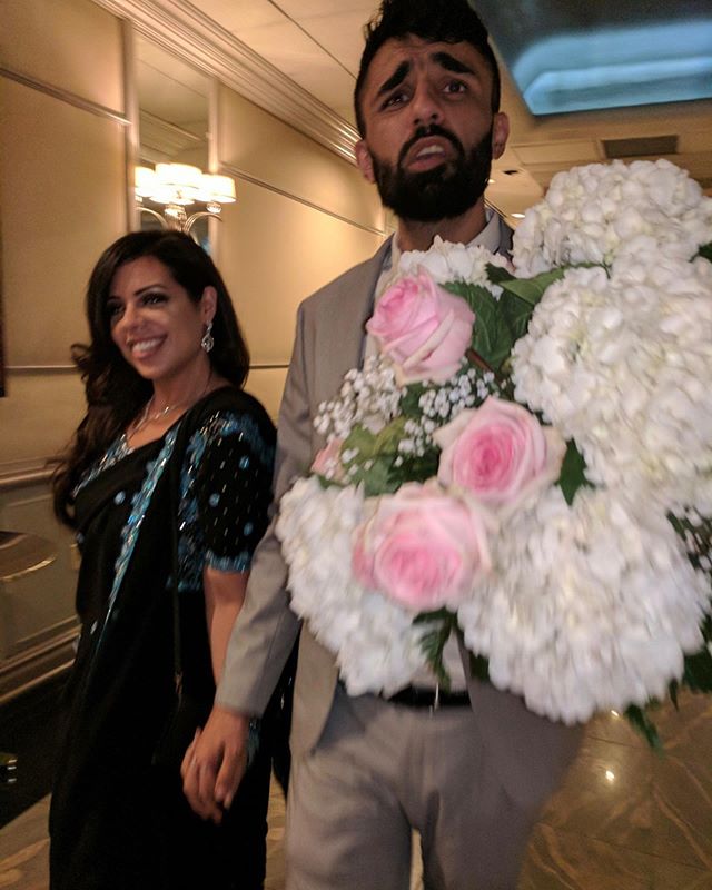 Family wedding wrapped 🕌 , 🗣 ya heard? Congrats to Hunain and Shamila!