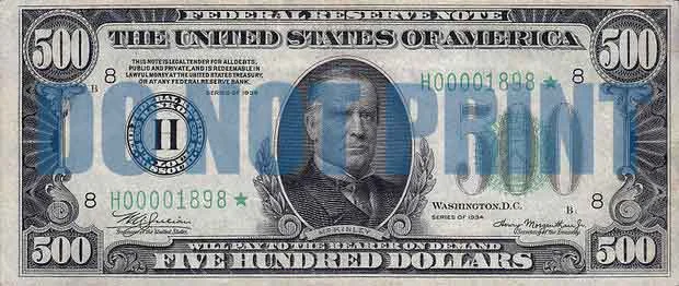 Do not print nor attempt to use as legal tender.