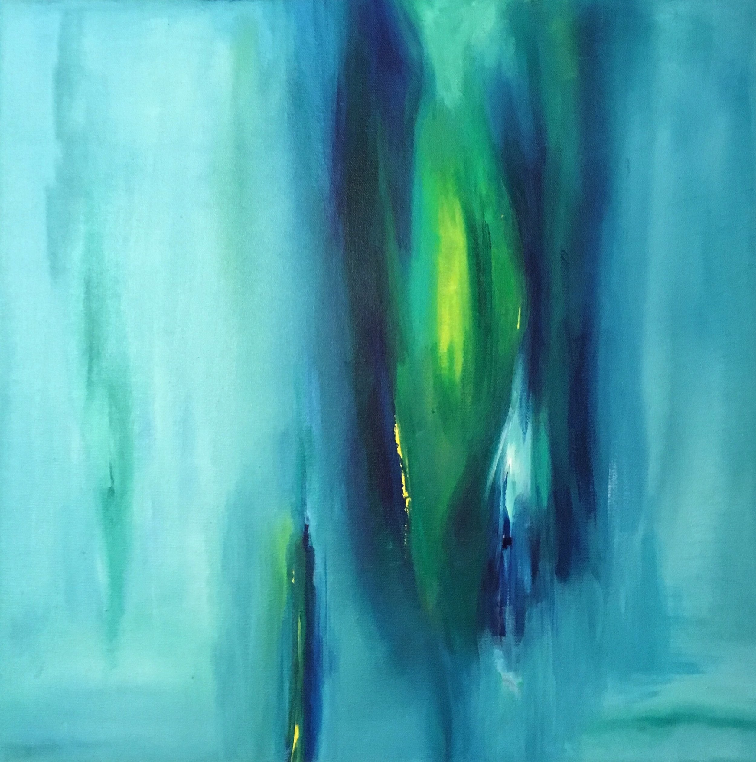 Pelago / 24” x 24” Acrylic on Canvas / Available