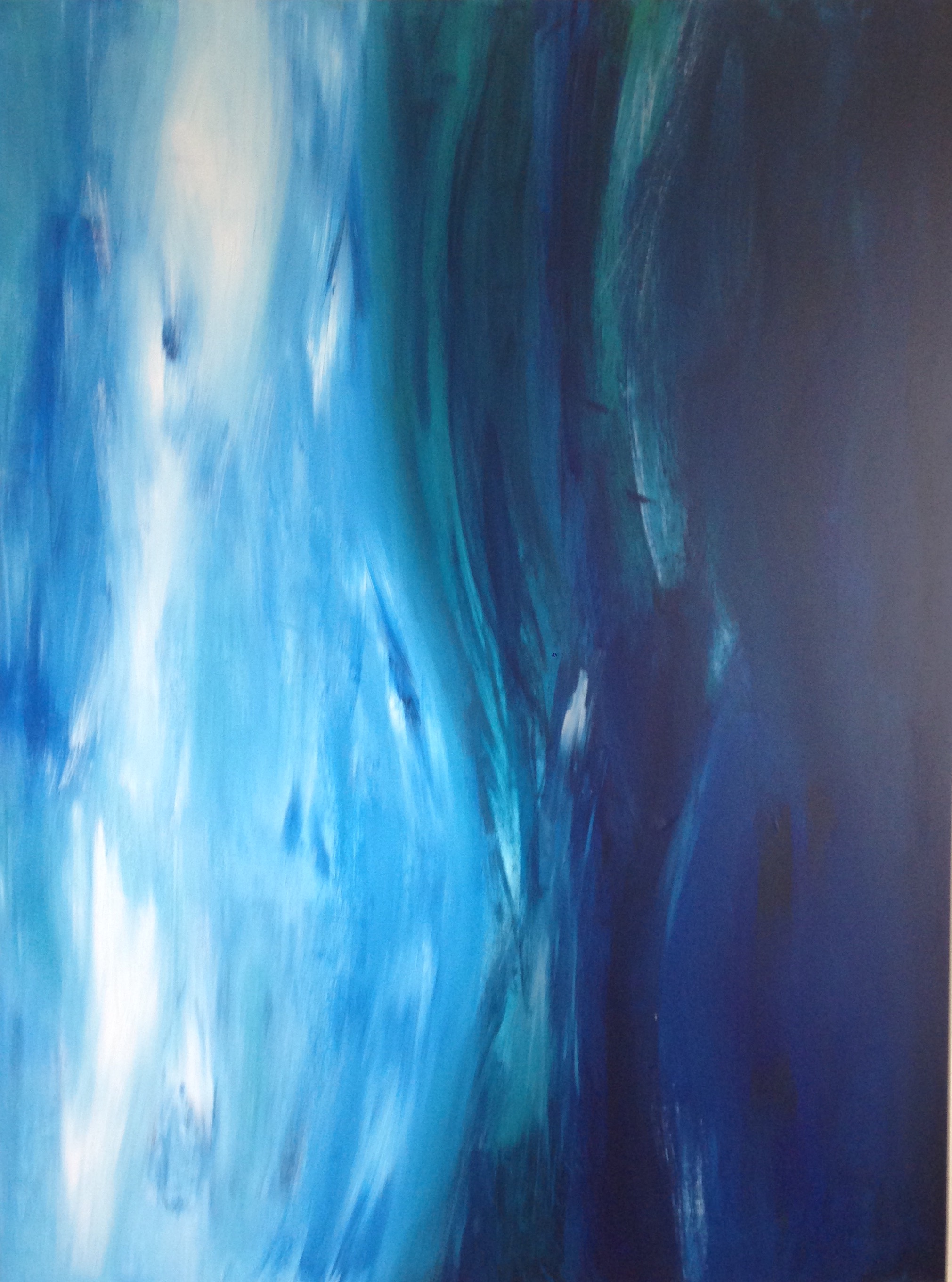 Salt No. 1 / 36” x 48” Acrylic on Canvas / Sold
