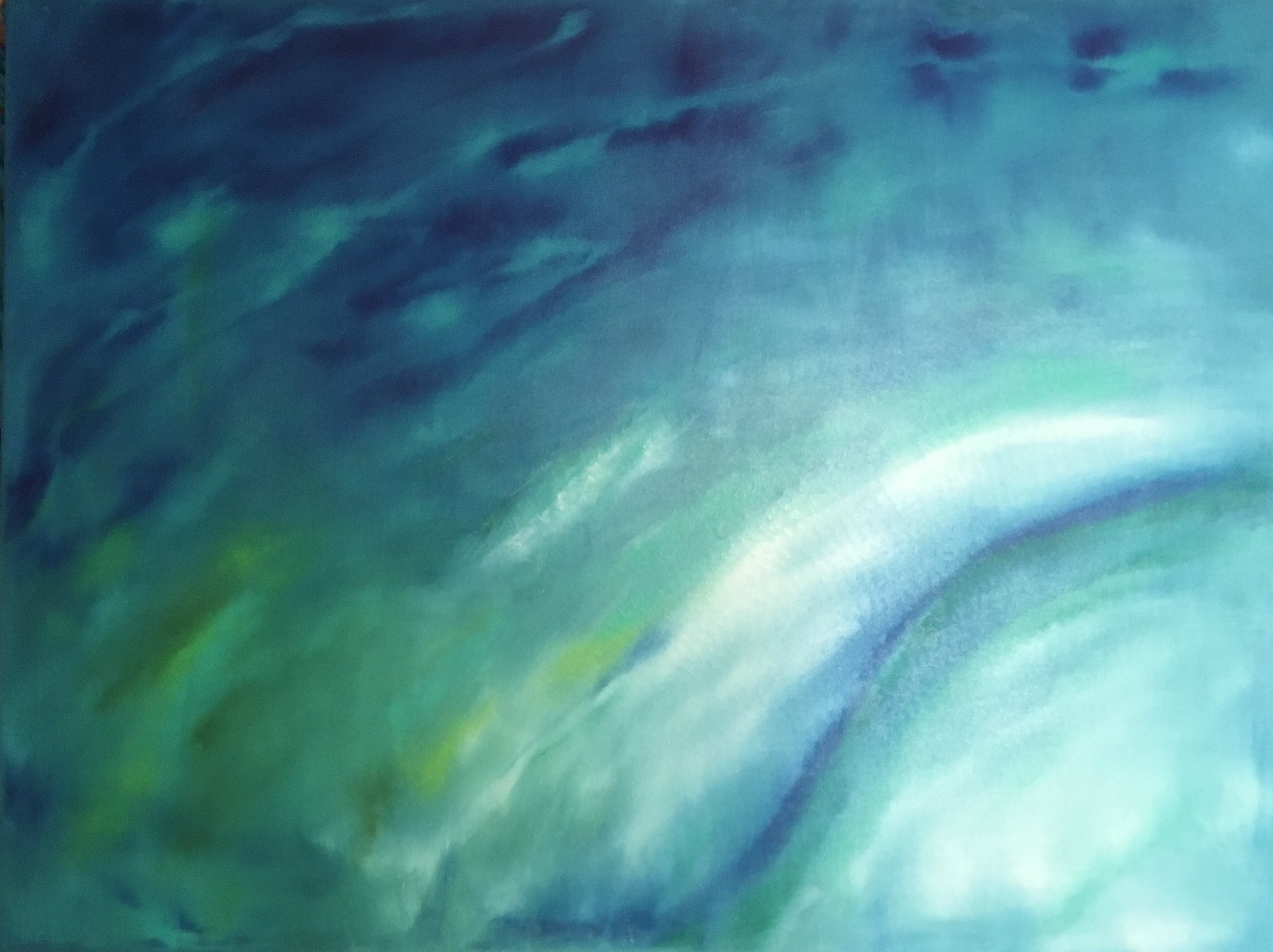 Shore No. 1 / 30” x 40” Acrylic on Canvas / Available