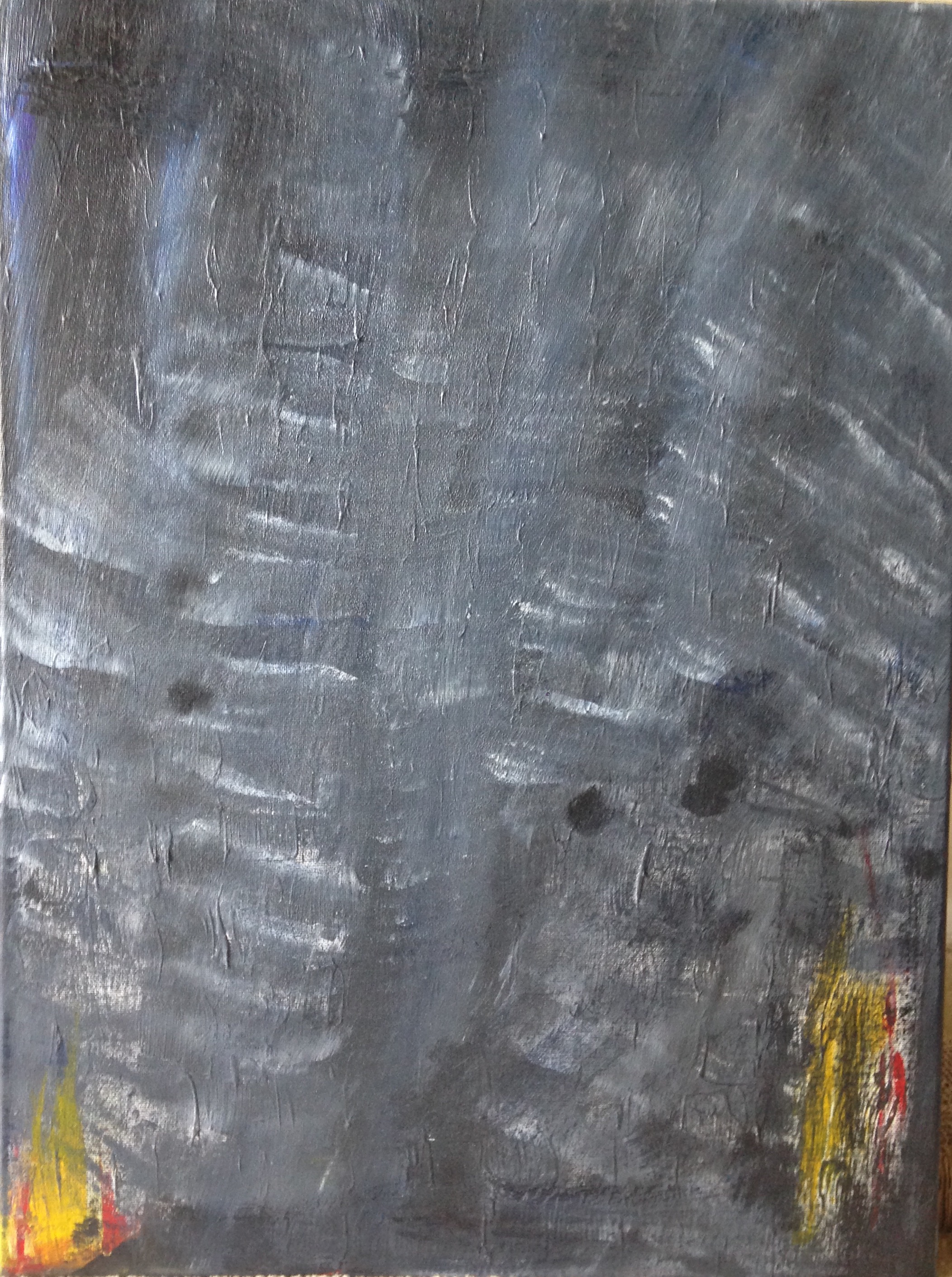 Light on the Surface / 24” x 30” Acrylic on Canvas / Sold