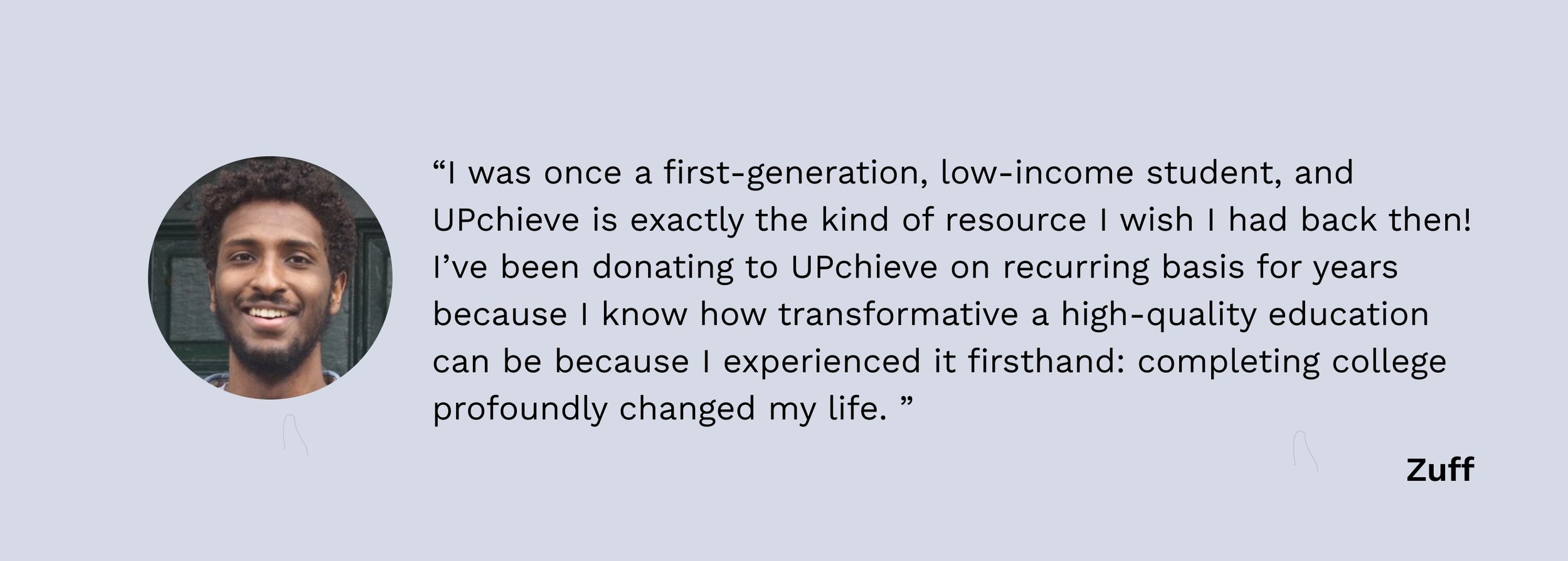 UPchieve | Make a monthly donation to keep UPchieve online 24/7