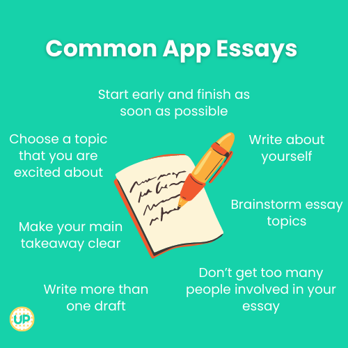 common app essay how to start