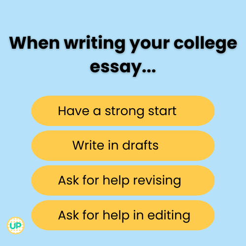 how not to start your college essay