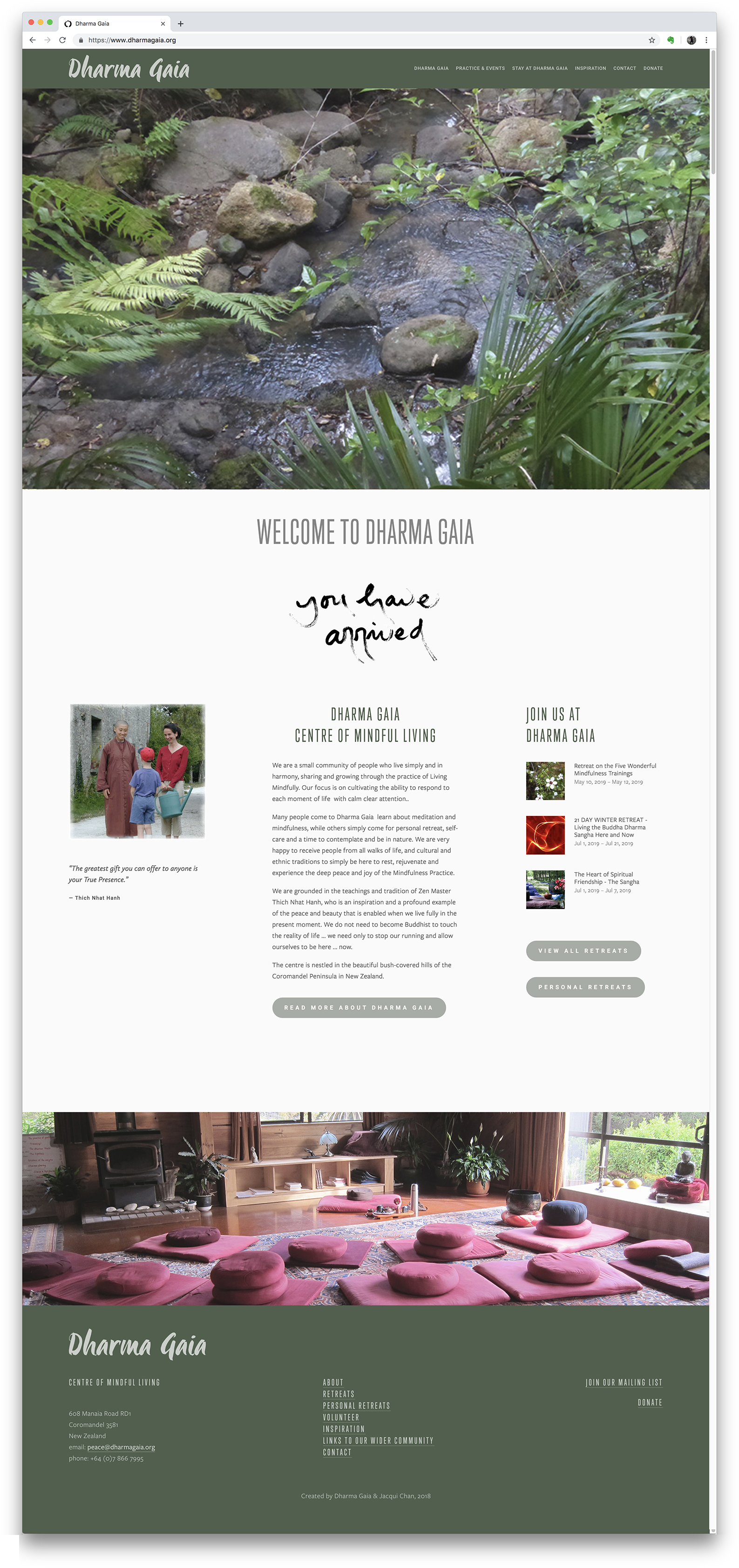 Welcome Page